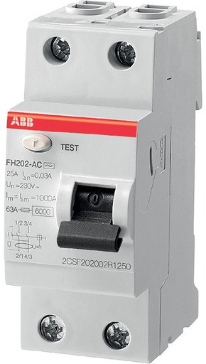 [E2HEN] ABB System pro M compact Residual Current Device - 2CSF202102R1250
