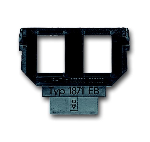 [E2J5P] ABB Unidad Básica Busch-Jaeger Placa de Aparamenta Insertada - 2CKA001764A0273