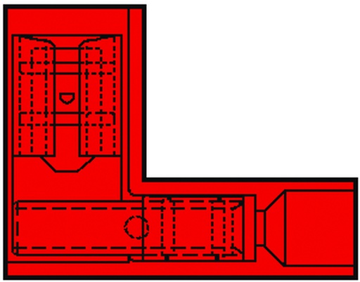 [E2J8R] Klemko IS Press Cable Lug For Copper Cable - 156146 [100 Pieces]