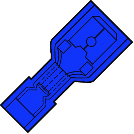 [E2J8S] Klemko IS Press Terminal De Cable Para Cable De Cobre - 156235 [100 Piezas]