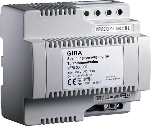 [E2JNX] Gira Power Supply Door Communication - 257000
