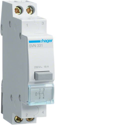 [E2KCC] Hager Signal Modules & Pushbuttons Pushbutton Modular - SVN331