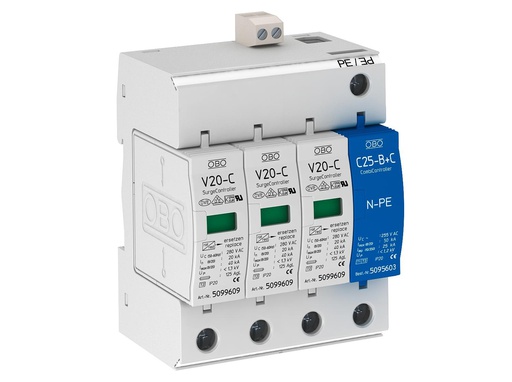 [E2KPK] OBO V20 Mains Surge Protector - 5094765