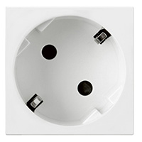 [E2KX2] Legrand Mosaic Toma De Pared (Aparamenta WCD) (Enchufe Europeo) - 077245