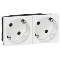 [E2KX3] Legrand Mosaic Toma De Pared (Aparamenta WCD) (Enchufe Europeo) - 077252