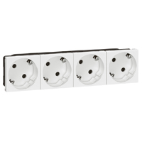 [E2KX5] Legrand Mosaic Toma De Pared (Aparamenta WCD) (Enchufe Europeo) - 077254