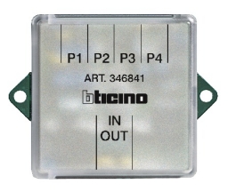 [E2MC8] Legrand Bticino Boîtier de Montage Communication de Porte - BT346841