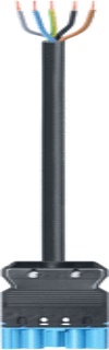 [E2N6P] WielAnd GST18i5 Patch Cord konfigurierbar Gebäude Installation - 92.257.2044.9