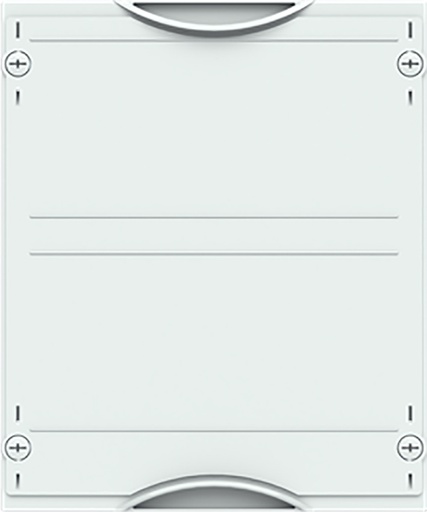 [E2NQE] ABB Comfortline, Twinline, Triline Built-In Unit Empty - 2CPX041804R9999