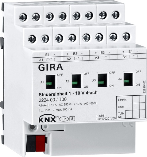 [E2PD6] Gira KNX Light Control Unit Bus System - 222400
