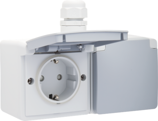 [E2PP5] Niko New Hydro Wall Outlet Box (WCD Switchgear) - 700-37846