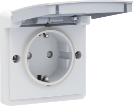 [E2PNW] Caja De Enchufes De Pared Niko New Hydro (WCD Switchgear) (Enchufe Europeo) - 700-36805