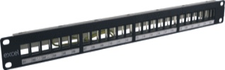 [E2PXQ] Excel Patch Panel Verdrilltes Paar - 100-028