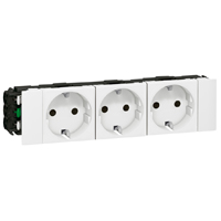 [E2QCY] Legrand Mosaic Toma De Pared (Aparamenta WCD) (Enchufe Europeo) - 077203