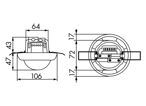 [E2QMX] BEG Luxomat Motion Switch (Complete) - 92149