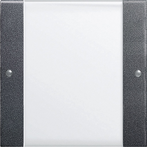 [E2QUR] Gira System 55 Elément de commande/appareil de commutation à Plaque centrale - 213128