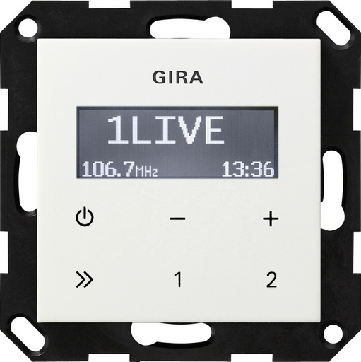 [E2RU2] Gira System 55 Radio Switching Material - 228403