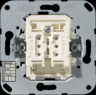 [E2S5S] Jung EIB-KNX Système De Bus De Capteurs à Bouton-poussoir - 4072.02LED