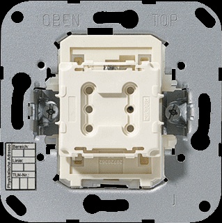 [E2S5Q] Jung EIB-KNX Système De Bus De Capteurs à Bouton-poussoir - 4071.01LED