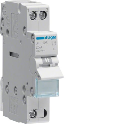 [E2SHC] Hager SFL Interrupteur encastré Modulaire - SFL125