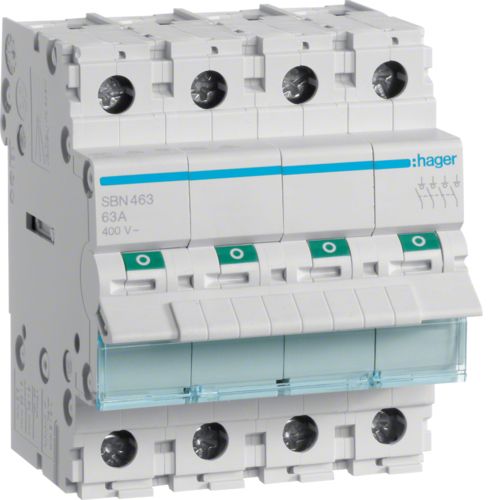 [E2SH5] Hager SBN Interruptor Empotrable Modular - SBN463