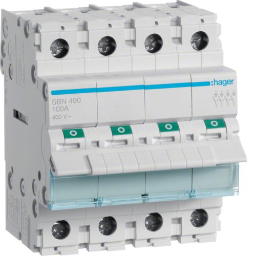 [E2SH7] Hager SBN Interruptor Empotrable Modular - SBN490