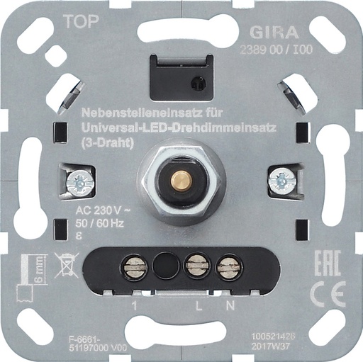 [E2SJ7] Gira Systeem 3000 Dimmer - 238900