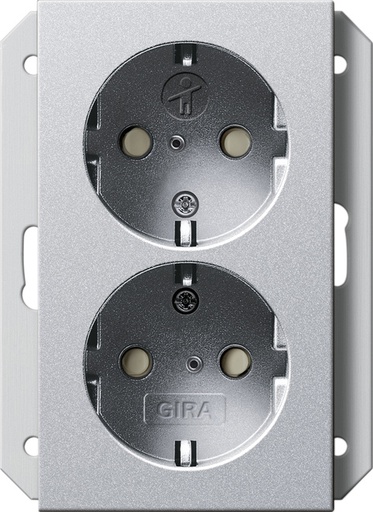 [E2SSB] Gira System 55 Wall Socket Outlet (WCD Switchgear) - 273126