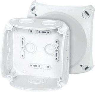 [E2TX2] Hensel ENYCASE Surface mounted Wall/Ceiling Box - DK0400G