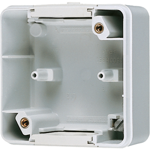 [E2U63] Jung WG800 Surface Mount Box Flush-Mounted Switchgear - 800