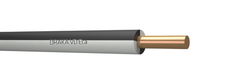[E2UDQ] Draka VD Installation Wire - 821431D3 [100 Meters] - Nominal cross section conductor: 1.5 mm2