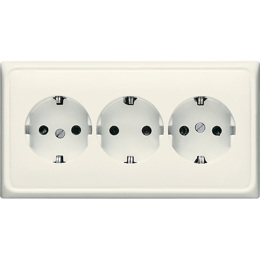 [E2V2T] Jung CD500 Wall Outlet Box (WCD Switchgear) (European Socket) - CD523