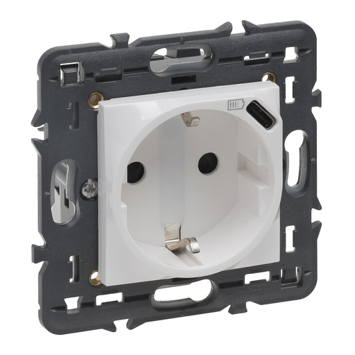 [E2V7F] Legrand Valena Next Wall Outlet (WCD Switchgear) (European Socket) - 741234