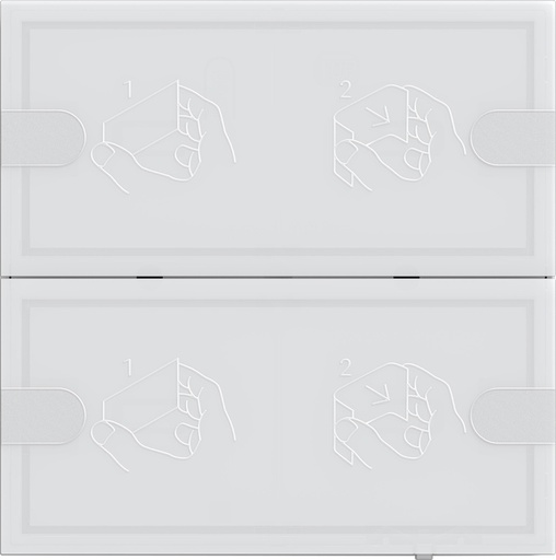 [E2VEB] Gira TS4 Push Button Sensor Bus System - 5002003