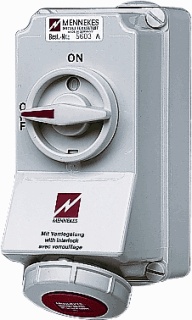 [E2VH4] Mennekes CEE Wall Outlet - 5603A