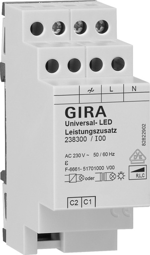 [E2VSC] Gira System 3000 Dual Dimmer - 238300