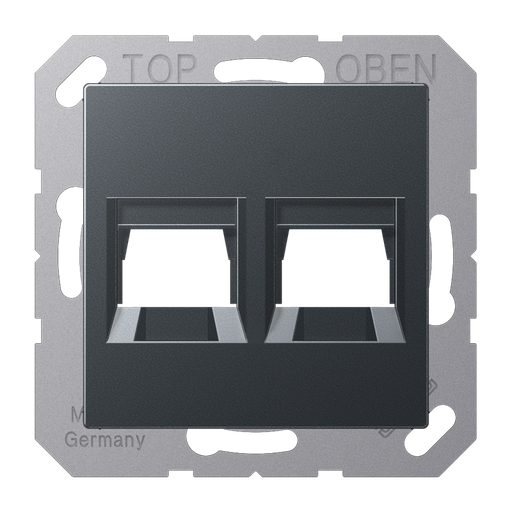 [E2VUN] Jung Insert Plate Switchgear - A1569-2WEANM