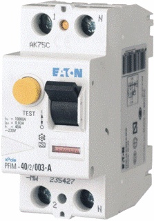 [E2VWS] Interruptor Diferencial EATON INDUSTRIES - 301752