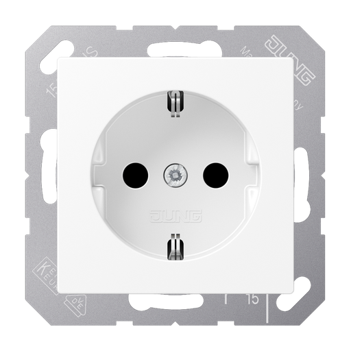 [E2VX3] Jung A RANGE Wall Outlet (WCD Switchgear) - A1520NBFWWM