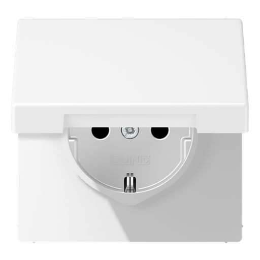 [E2VX9] Jung LS RANGE Wall Outlet (WCD Switchgear) (European Socket) - LS1520NBFKLWWM