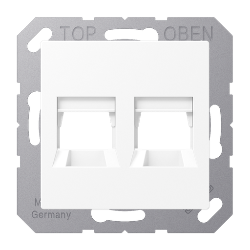 [E2W23] Jung A RANGE Insert Switchgear Plate - A1569-2WEWWM