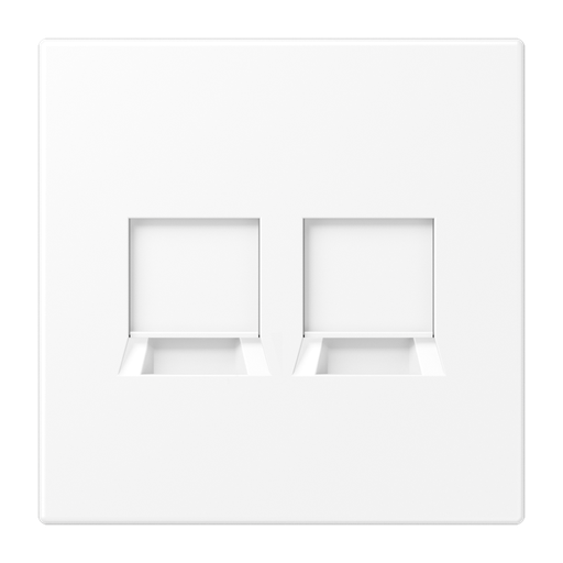 [E2W2E] Jung LS RANGE Inset Plate Switchgear - LS1969-2WEWWM