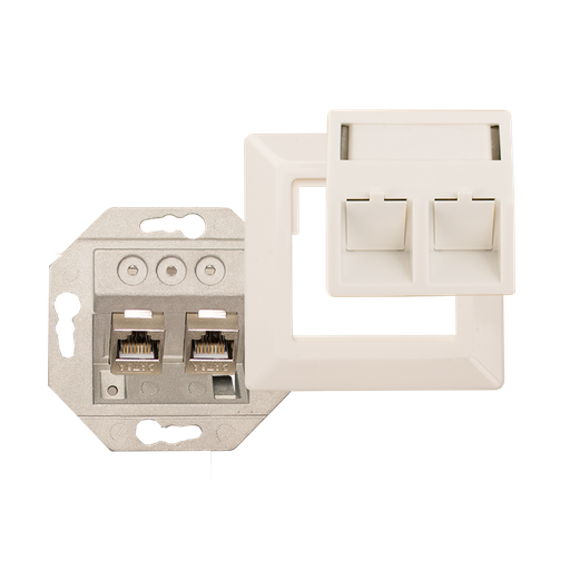 [E2W3B] Hirschmann Multimediatelefooncontactdoos Twisted Pair - 695020611