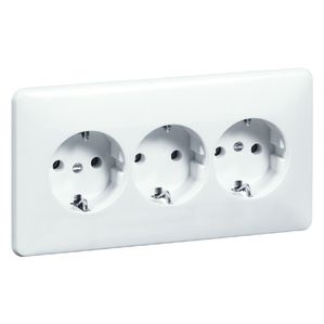 [E2WGU] Honeywell Peha Standard Wall Outlet (WCD Switchgear) (Prise européenne) - 00498811