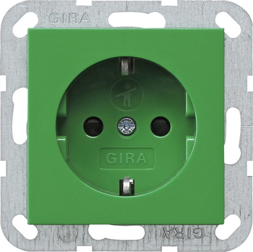 [E2YBK] Gira System 55 Wall Socket Outlet (WCD Switchgear) - 0453107