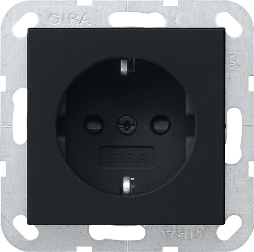 [E2YC3] Gira System 55 Wall Socket Outlet (WCD Switchgear) - 2755005