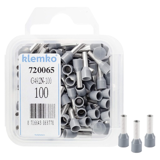 [E2YUV] Klemko Wire End Sleeve - 720065 [100 Pieces]