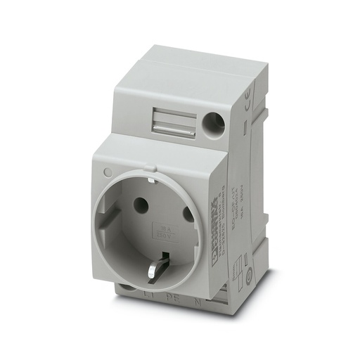 [E2YZH] Phoenix Contact Wall Outlet Modular (European Socket) - 0804024