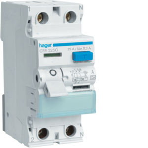 [E2ZN6] Hager Class A Ground Fault Circuit Interrupter - CFA225G