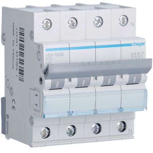 [E2ZQ4] Hager MBN Circuit Breaker - MBN632E